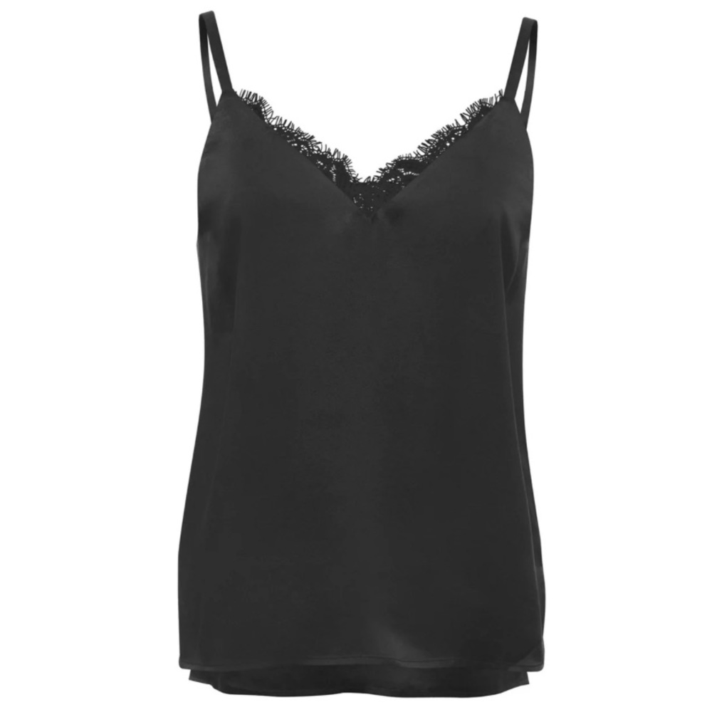Serrano silk lace cami